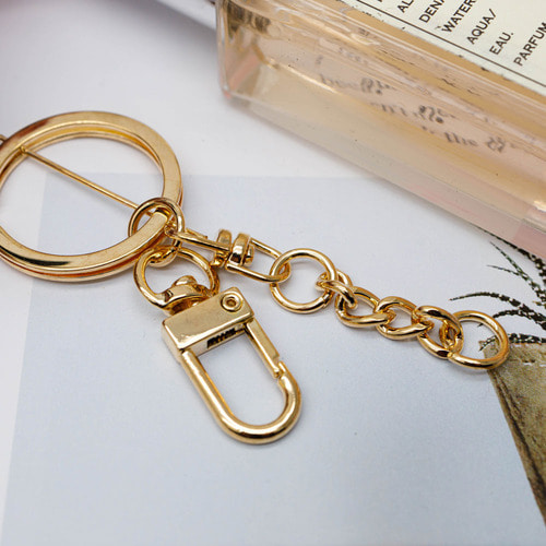 D고리 오링달린체인 열쇠고리 키링부자재열쇠고리재료 고리장식 부자재